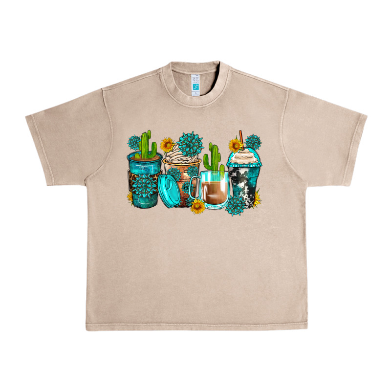 Gemstone Coffee Cups Urban Heavy Tee by Zillion Design Studio | Teevron