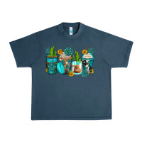 Midnight Navy gemstone coffee cups Urban Heavy Tee - Zillion Design Studio