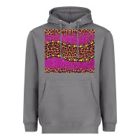 Storm mardi gras  leopard pink glitter bead Heavyweight Hoodie - BarkalooDesign