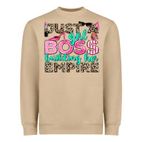 Mushroom just a girl boss building her empire Heavyweight Sweatshirt - texasbilliewilder