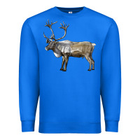 True Royal reindeer buck deer Premium Sweatshirt - LillyAllenDesigns