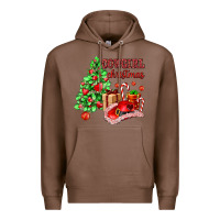 Chestnut Cowgirl Christmas Premium Hoodie - AdoDesignShop