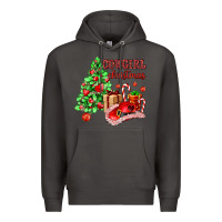 Smoke Cowgirl Christmas Premium Hoodie - AdoDesignShop