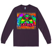 Plum lgbtq gaymer and gender symbol tumbler Long Sleeve Tee - HRA Design Shop
