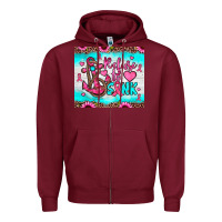 Burgundy refuse to sink Zipper Hoodie - JahusDesignShop