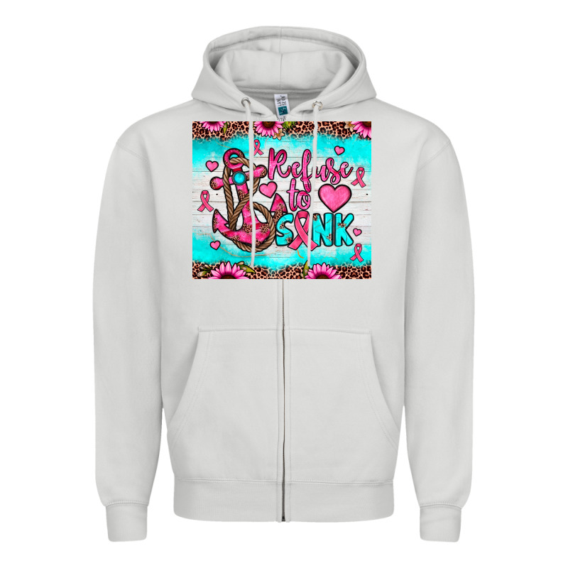 Refuse To Sink Zipper Hoodie by JahusDesignShop | Teevron