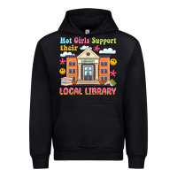 Black hot girls support their local library Urban Hoodie - Artiststas