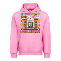 Fuchsia Pink hot girls support their local library Urban Hoodie - Artiststas