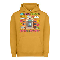 Pigment Peanut Butter hot girls support their local library Urban Hoodie - Artiststas