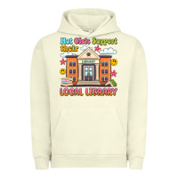 Pigment Pistachio hot girls support their local library Urban Hoodie - Artiststas