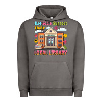 Hot Girls Support Their Local Library Urban Hoodie | Teevron