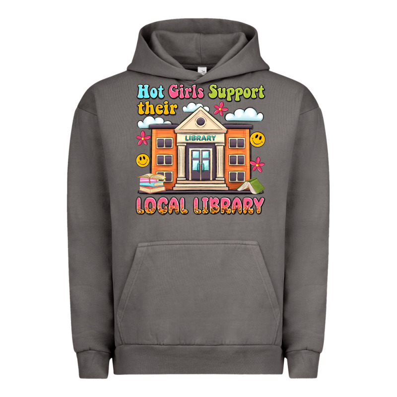 Hot Girls Support Their Local Library Urban Hoodie by Artiststas | Teevron