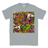 Heather Grey mardi gras leopard horse seamless pattern Classic Tee - FaDigitalArtStudio