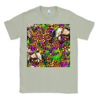Matcha mardi gras leopard horse seamless pattern Classic Tee - FaDigitalArtStudio