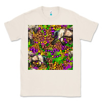 Natural mardi gras leopard horse seamless pattern Classic Tee - FaDigitalArtStudio
