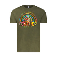 Vintage Olive teacher life Vintage Tee - texasbilliewilder