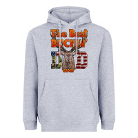 Heather Grey The Best Bucking Dad Ever Heavyweight Hoodie - LillyAllenDesigns