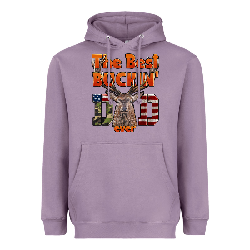 The Best Bucking Dad Ever Heavyweight Hoodie by LillyAllenDesigns | Teevron