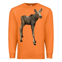 Carrot moose fawn deer Premium Sweatshirt - LillyAllenDesigns