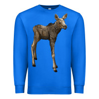 True Royal moose fawn deer Premium Sweatshirt - LillyAllenDesigns