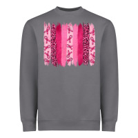 Storm Breast Cancer Brushstrokes Heavyweight Sweatshirt - RanaPortraitStore
