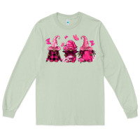 Matcha breast cancer afro gnomies Long Sleeve Tee - FaDigitalArtStudio