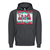 Smoke i'm a survivor Zipper Hoodie - JahusDesignShop