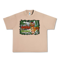 Burro merry and bright  dachshund with farm Urban Heavy Tee - RanaPortraitStore