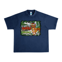 Merry And Bright  Dachshund With Farm Urban Heavy Tee | Teevron