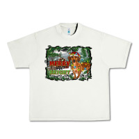 Pistachio merry and bright  dachshund with farm Urban Heavy Tee - RanaPortraitStore