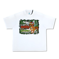 White merry and bright  dachshund with farm Urban Heavy Tee - RanaPortraitStore