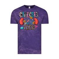 Cloud Purple dialysis tech Vintage Tee - Zillion Design Studio