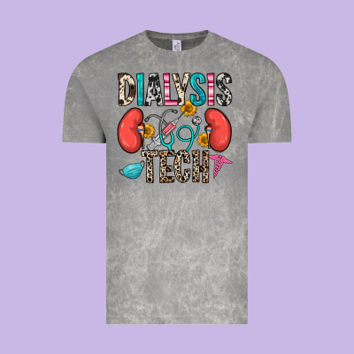 Dialysis Tech Vintage Tee Designed By Zillion Design Studio
