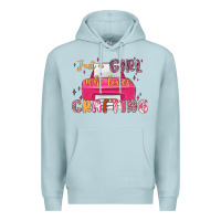 Blue Mist just a girl who loves crafting Premium Hoodie - MaliasSmallBusiness