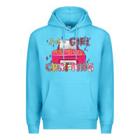 Ocean Blue just a girl who loves crafting Premium Hoodie - MaliasSmallBusiness