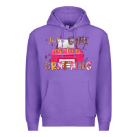Purple just a girl who loves crafting Premium Hoodie - MaliasSmallBusiness