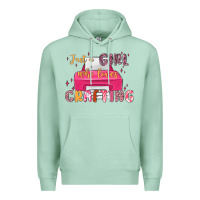 Seafoam just a girl who loves crafting Premium Hoodie - MaliasSmallBusiness