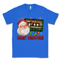 True Royal Merry christmas santa cassette Classic Tee - FaDigitalArtStudio