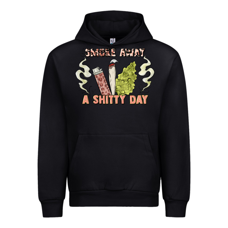 Smoke Away A Sh Tty Day Urban Hoodie by Artiststas | Teevron
