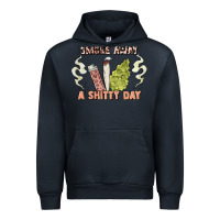 Navy smoke away a sh tty day Urban Hoodie - Artiststas