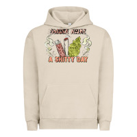 Pigment French Oak smoke away a sh tty day Urban Hoodie - Artiststas