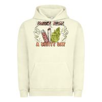 Pigment Pistachio smoke away a sh tty day Urban Hoodie - Artiststas