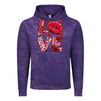 Cloud Purple love kiss Vintage Hoodie - RanaPortraitStore