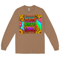 Toasted Coconut kindness peace inclusion hope equality love diversity Long Sleeve Tee - HRA Design Shop