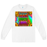 White kindness peace inclusion hope equality love diversity Long Sleeve Tee - HRA Design Shop