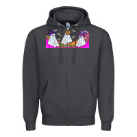 Smoke cutes ghosts libbey glass Zipper Hoodie - BundleAndBundleShop
