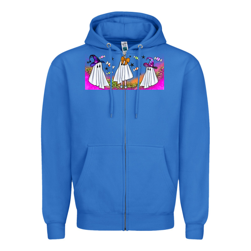 Cutes Ghosts Libbey Glass Zipper Hoodie by BundleAndBundleShop | Teevron