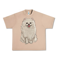 Burro white pomeranian Urban Heavy Tee - RanaPortraitStore