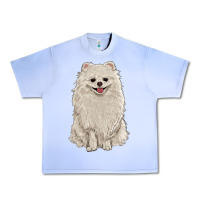 Grape Ice white pomeranian Urban Heavy Tee - RanaPortraitStore