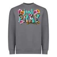 Storm just pray Heavyweight Sweatshirt - texasbilliewilder